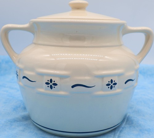 Longaberger pottery cookie - cookie, jar